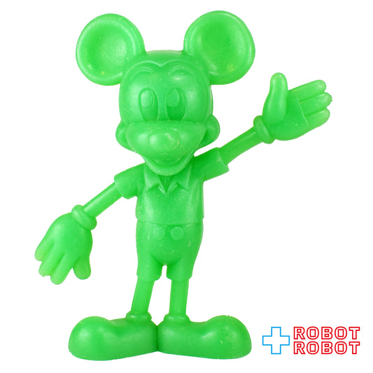 Marx ディズニー ミッキーマウス プラスチック フィギュア グリーン