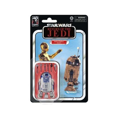 スター・ウォーズ ブラックシリーズ 40周年記念 Artoo-Detoo (R2-D2) [ROTJ] 6インチフィギュア 未開封