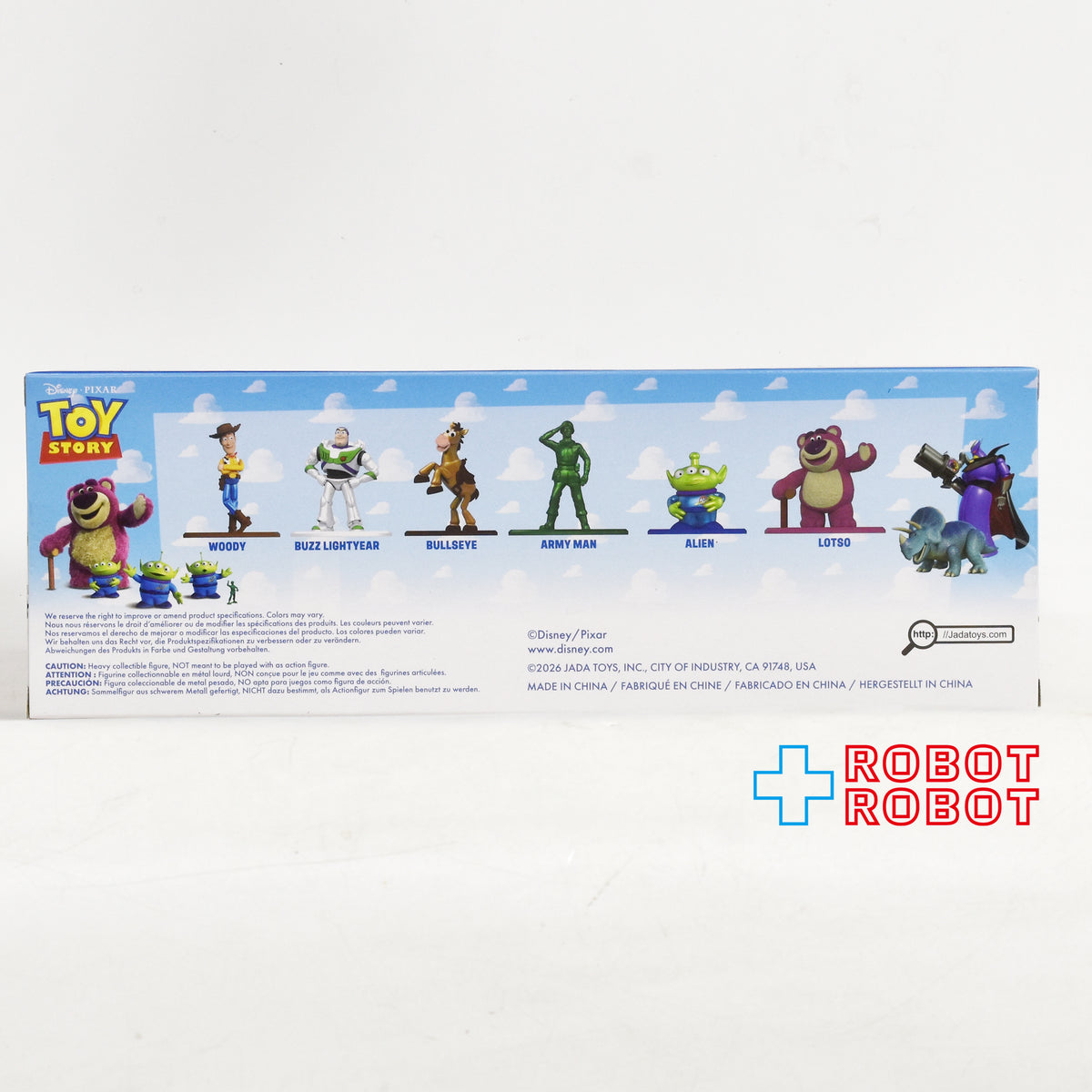 JADA TOYS ナノメタルフィグス トイ・ストーリー 6パック ダイキャスト ミニフィギュア 未開封