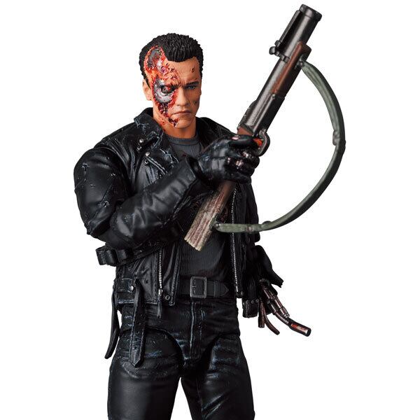 メディコム・トイ MAFEX マフェックス No.191 ターミネーター 2 T-800 (バトルダメージ Ver.) アクションフィギュア 未開封
