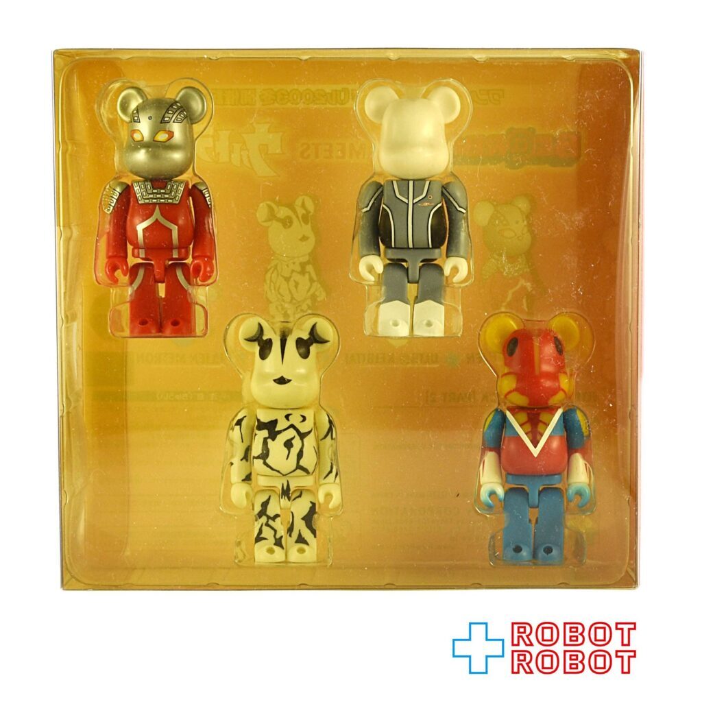 メディコム BE@RBRICK 100％ ベアブリック ウルトラセブン WF2003冬限定 4体セット