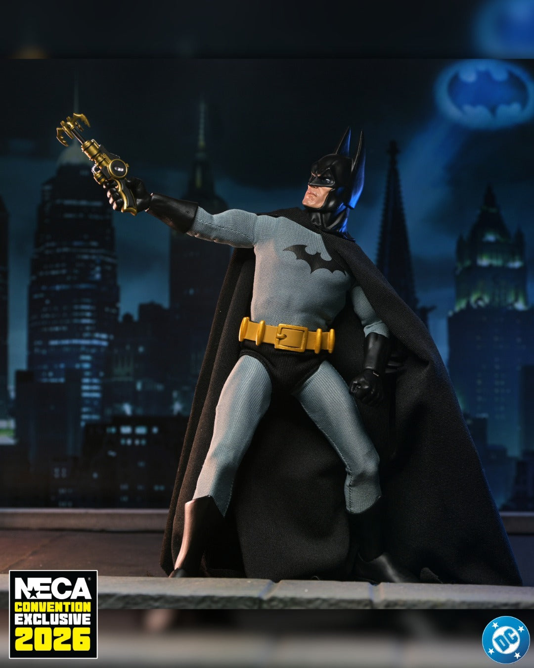 ネカ DCコミックス バットマン ダークナイト 8インチ クロウズド アクションフィギュア 未開封