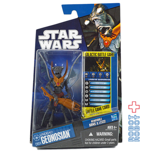 スター・ウォーズ CW2010 CW34 アンデッド・ジオノーシアン クローン・ウォーズ 3.75インチ アクションフィギュア US版 未開封
