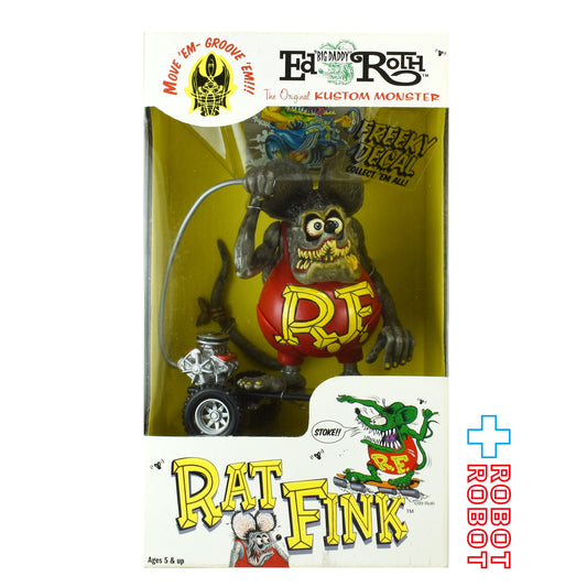 ラットフィンク on スケートボード アクションフィギュア 開封美品
