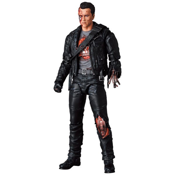 メディコム・トイ MAFEX マフェックス No.191 ターミネーター 2 T-800 (バトルダメージ Ver.) アクションフィギュア 未開封
