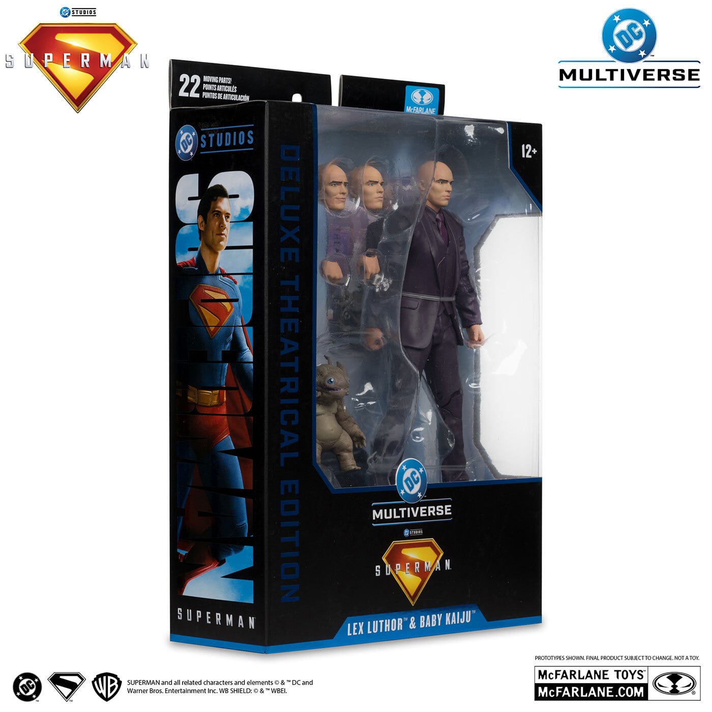 DC マルチバース スーパーマン (2025) デラックス・シアトリカル・エディション レックス・ルーサー & ベイビーKAIJU 7インチ アクションフィギュア 国内版 未開封