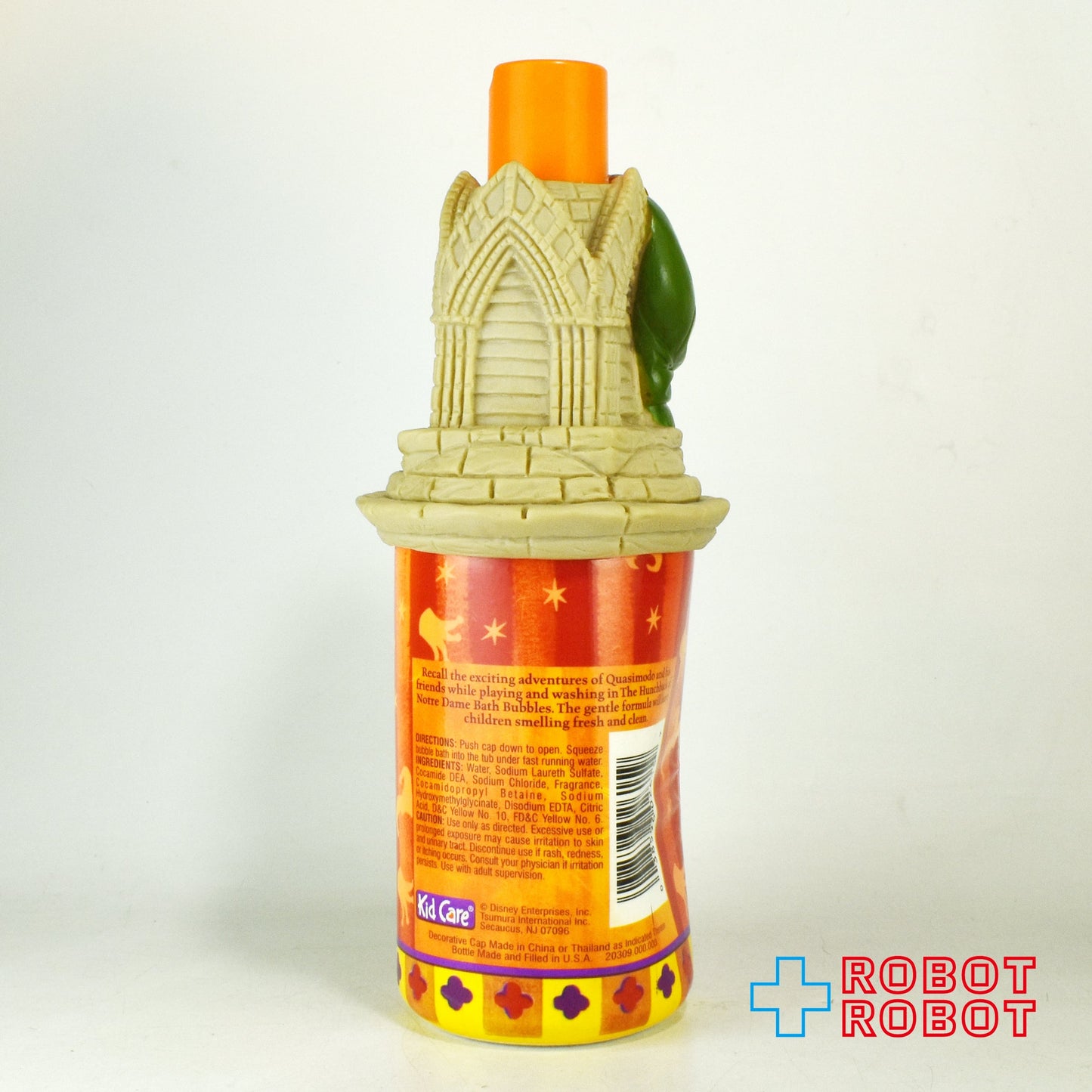 ディズニー ノートルダムの鐘 カジモドと小鳥 バブルバスボトル ソーキー フィギュア