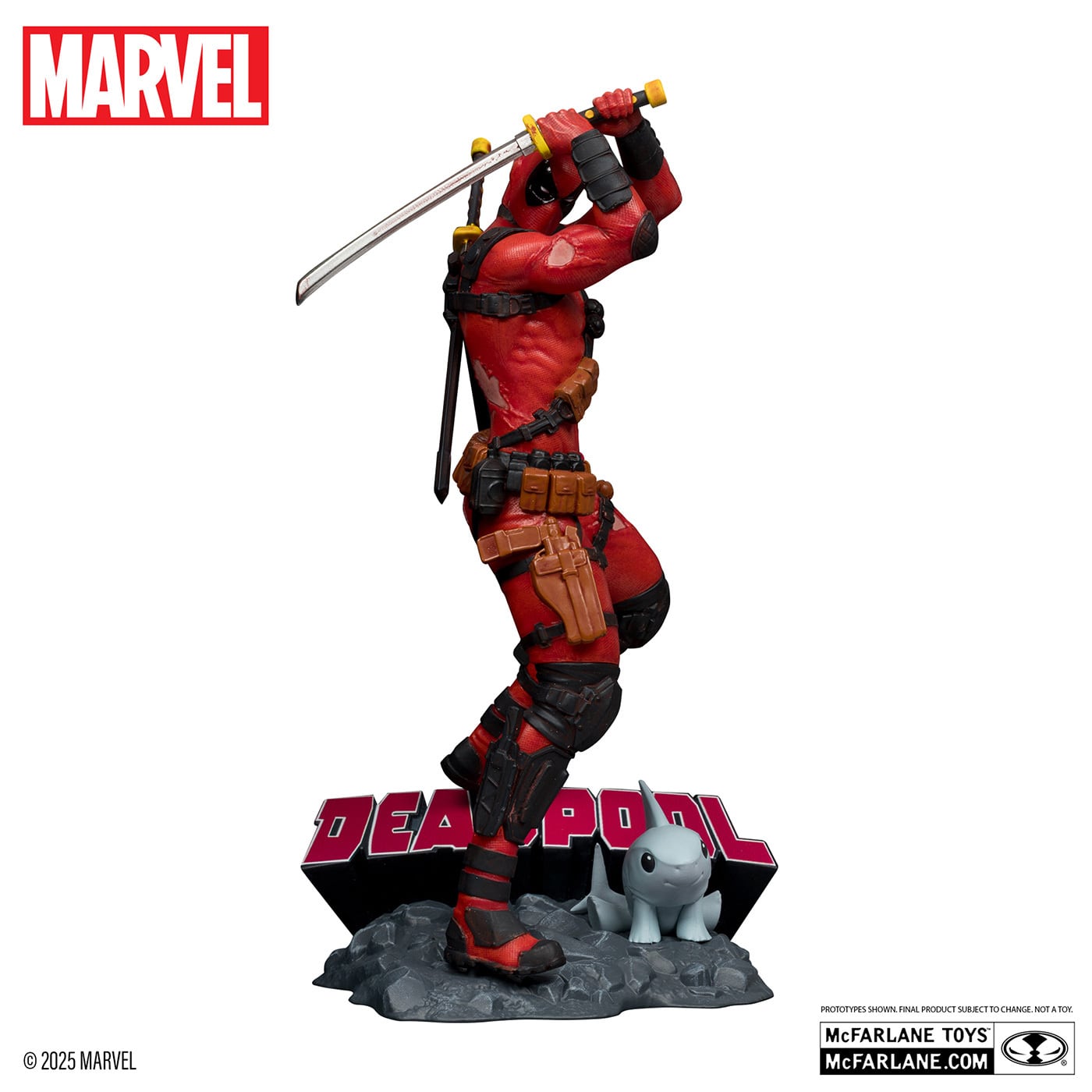 マクファーレン マーベル シーン・フィギュア #025 デッドプール マイク・デオダート / Deadpool Vol.6 #1 1/10 スタチューフィギュア 未開封