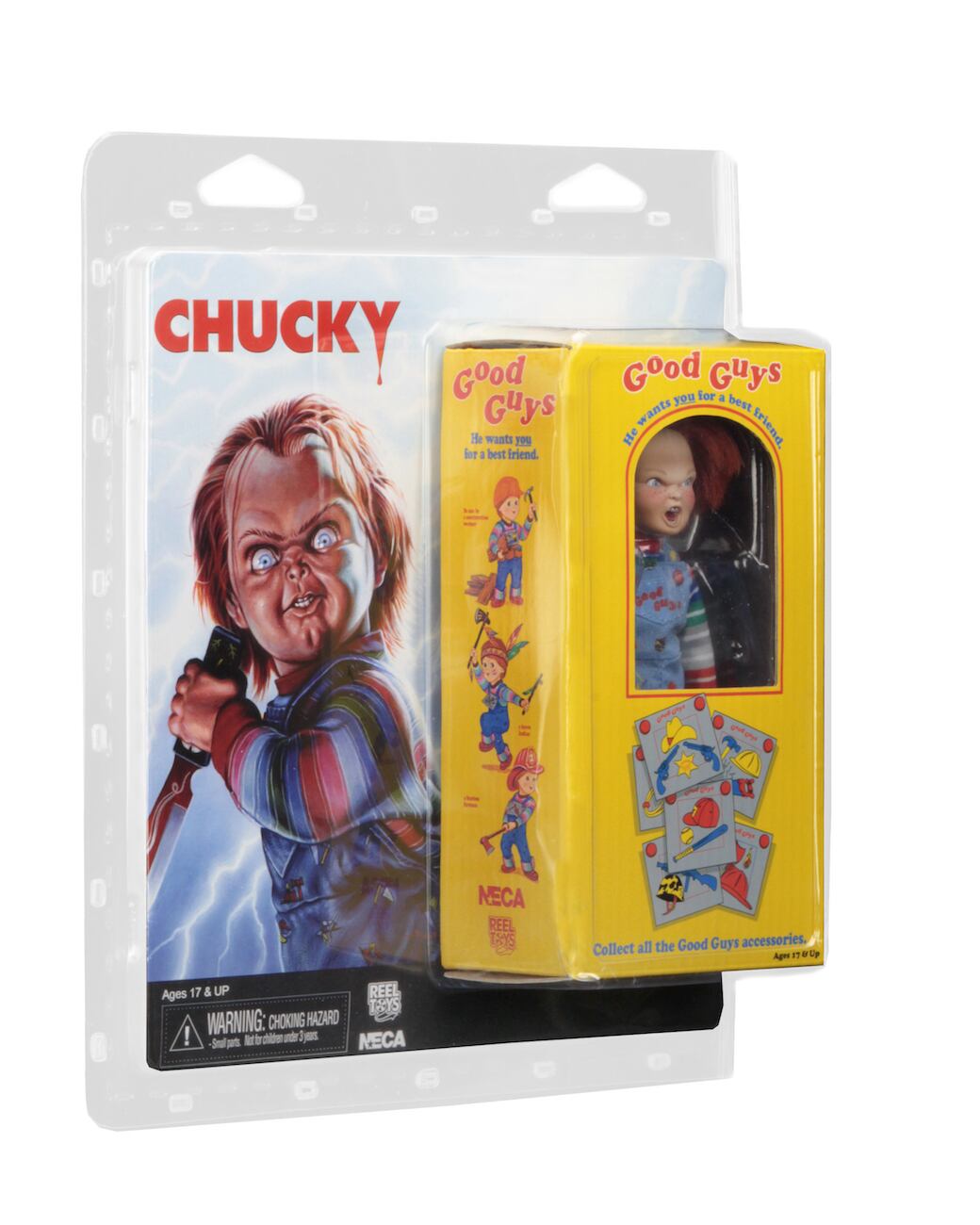 ネカ チャイルド・プレイ チャッキー 6インチ レトロ アクションドール 未開封