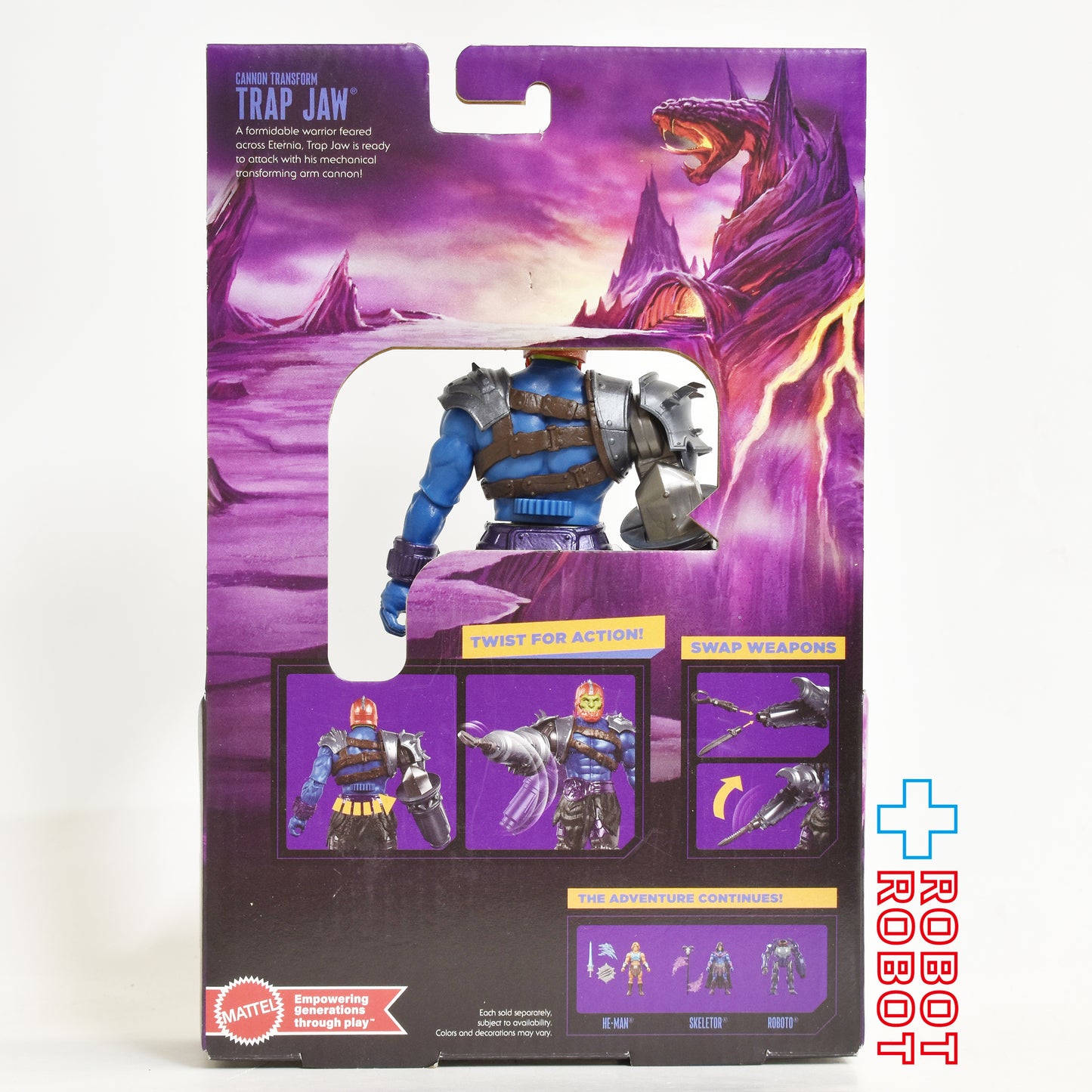 マテル MOTU 映画 マスターズ・オブ・ザ・ユニバース トラップジョー 5.5 インチ アクションフィギュア 未開封