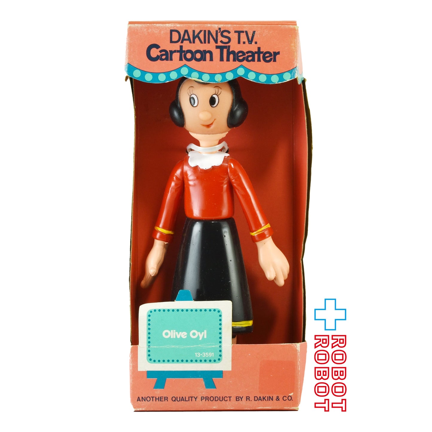 Dakin カートゥーン シアター ポパイの恋人 オリーブ・オイル ソフビフィギュア 箱入