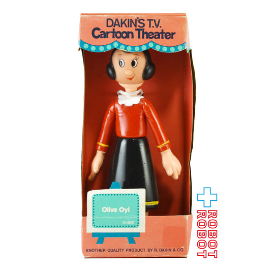 Dakin カートゥーン シアター ポパイの恋人 オリーブ・オイル ソフビフィギュア 箱入