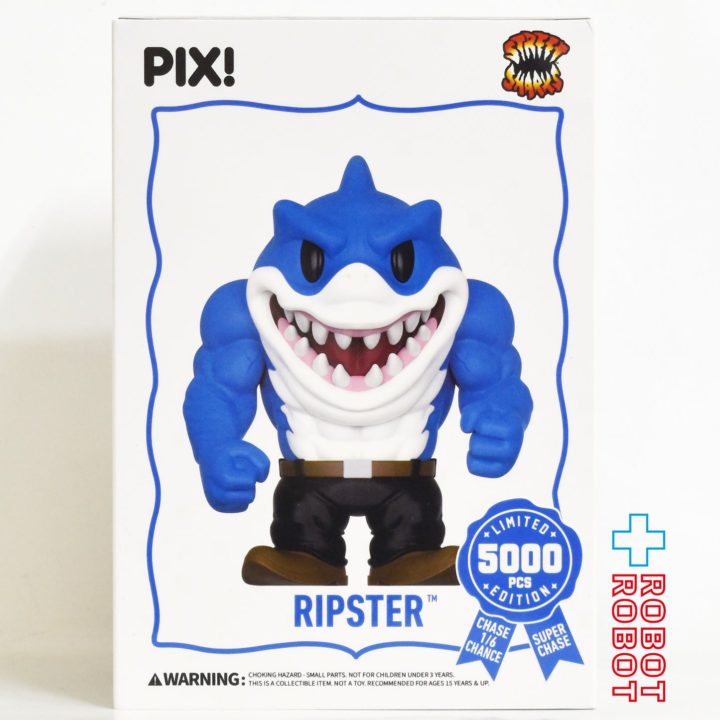スリルジョイ PIX ピックス ストリート・シャークス リップスター ビニールフィギュア 箱付