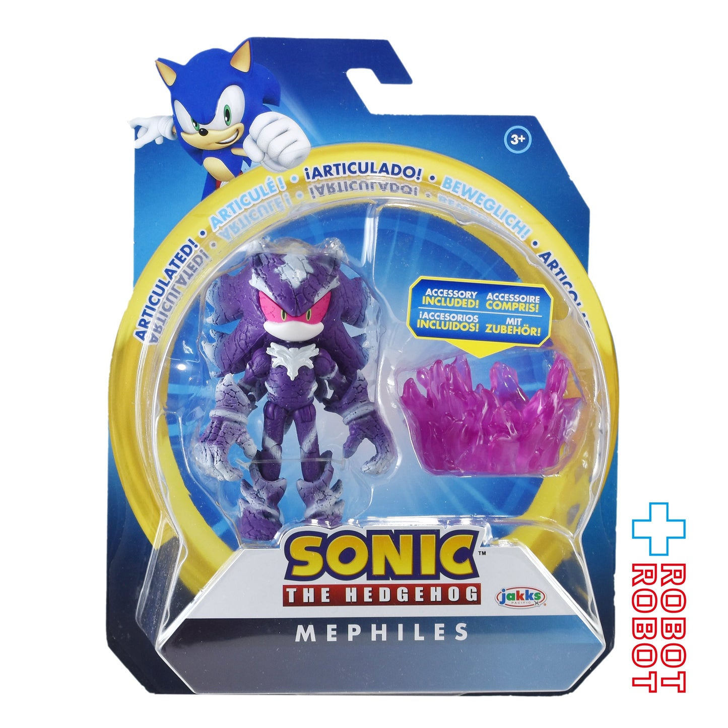 ソニック・ザ・ヘッジホッグ 4インチ アクションフィギュア メフィレス パープルミストベース 未開封