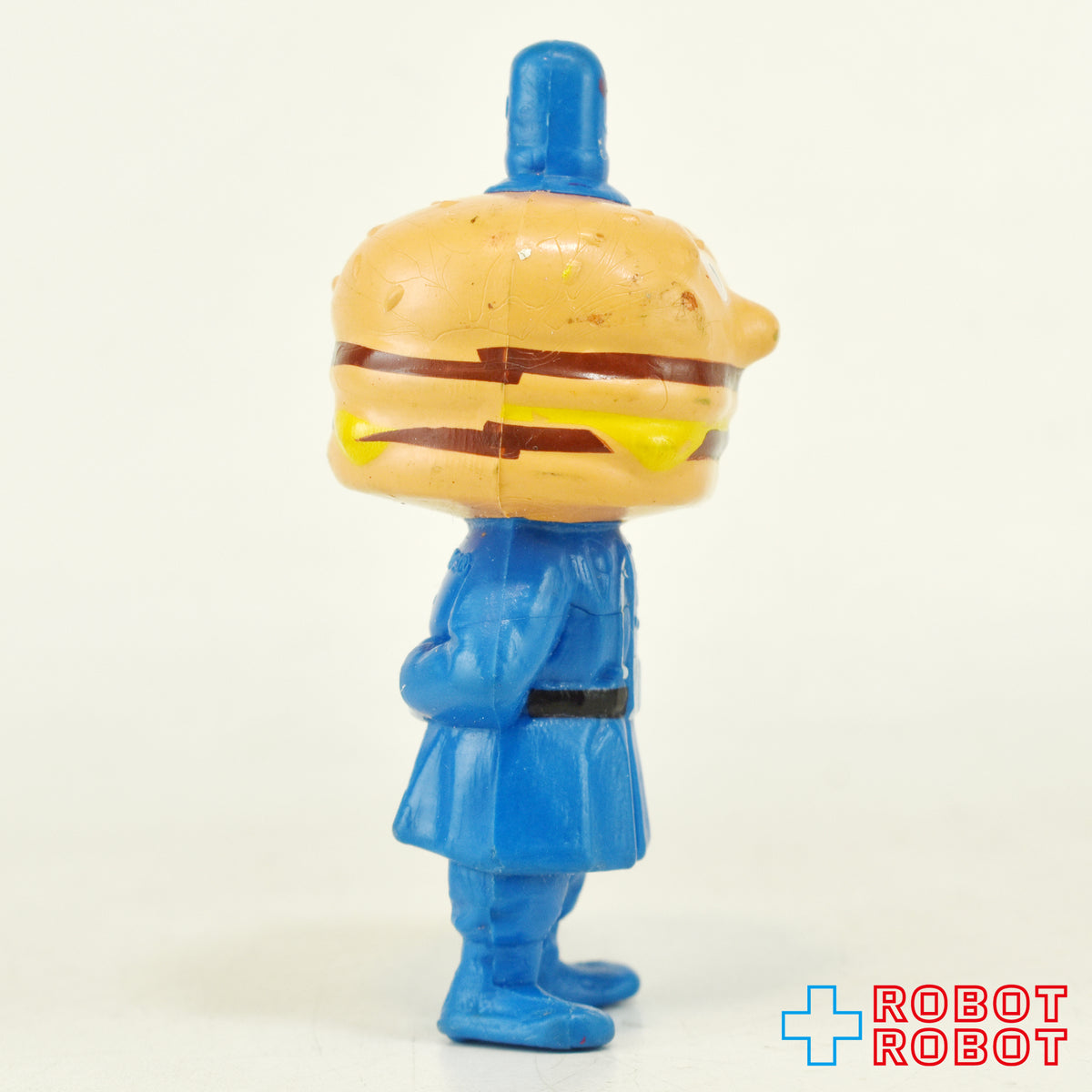 カナダのマクドナルド ビッグマックポリス メイドインカナダ ゴマ付 PVCフィギュア ハッピーミールトイ 1985