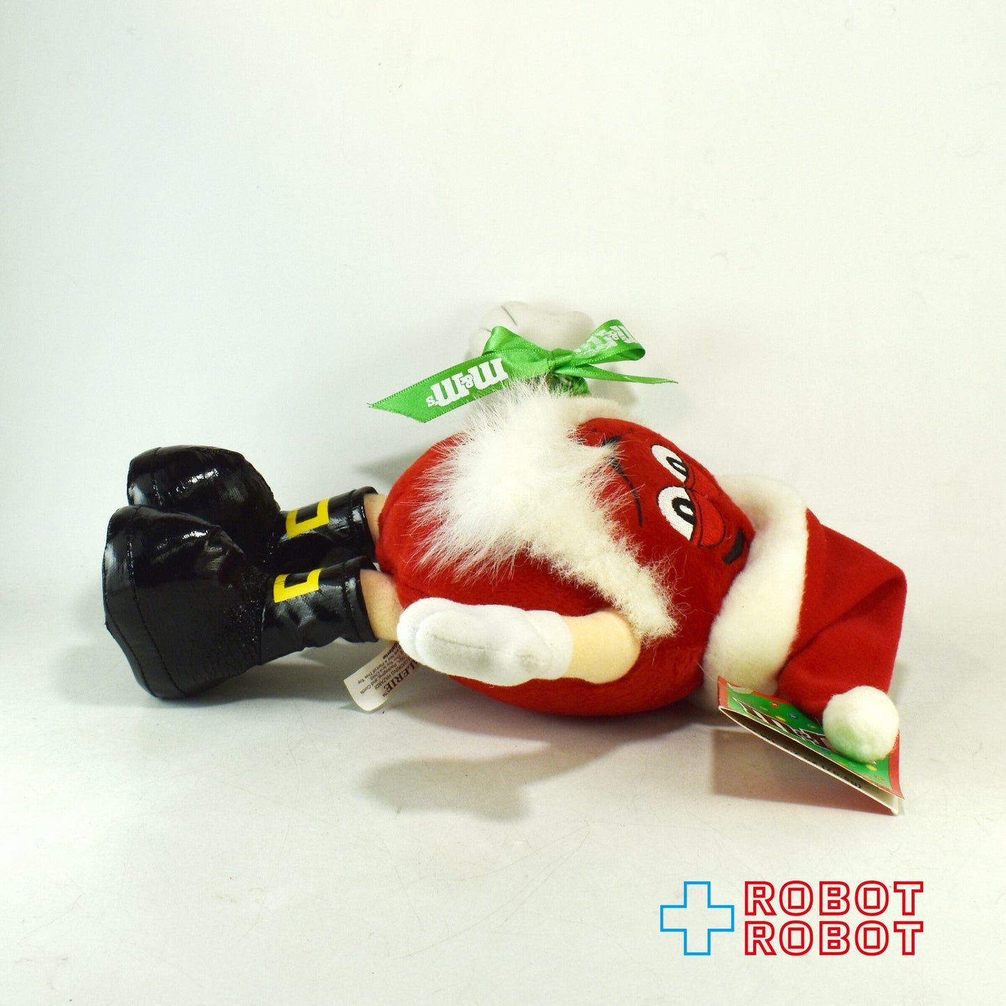 M&M's サンタ レッド エムアンドエムズ ぬいぐるみ人形 紙タグ付き