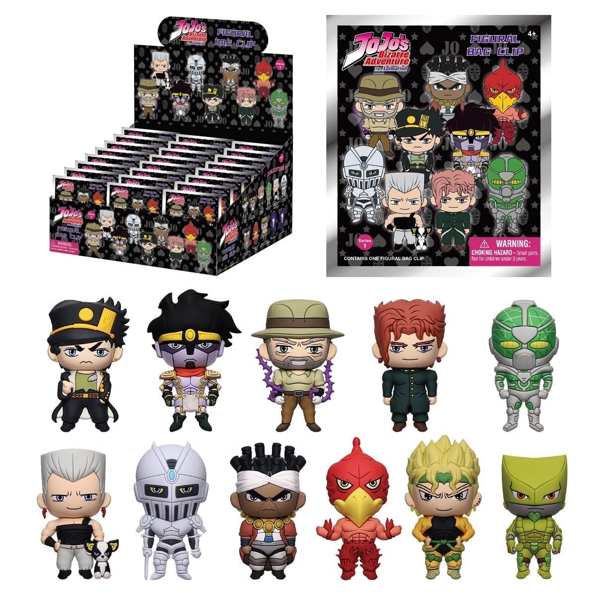モノグラム フィギュラルキーチェーン ジョジョの奇妙な冒険  シリーズ1 1パック