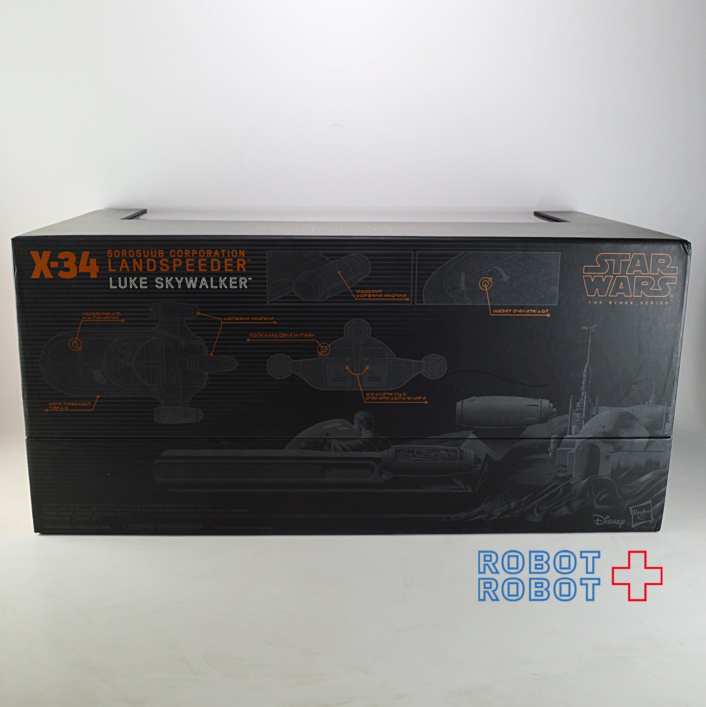 スター・ウォーズ ブラックシリーズ 限定 2017 X-34 ランドスピーダー with ルーク・スカイウォーカー [ANH] SDCC