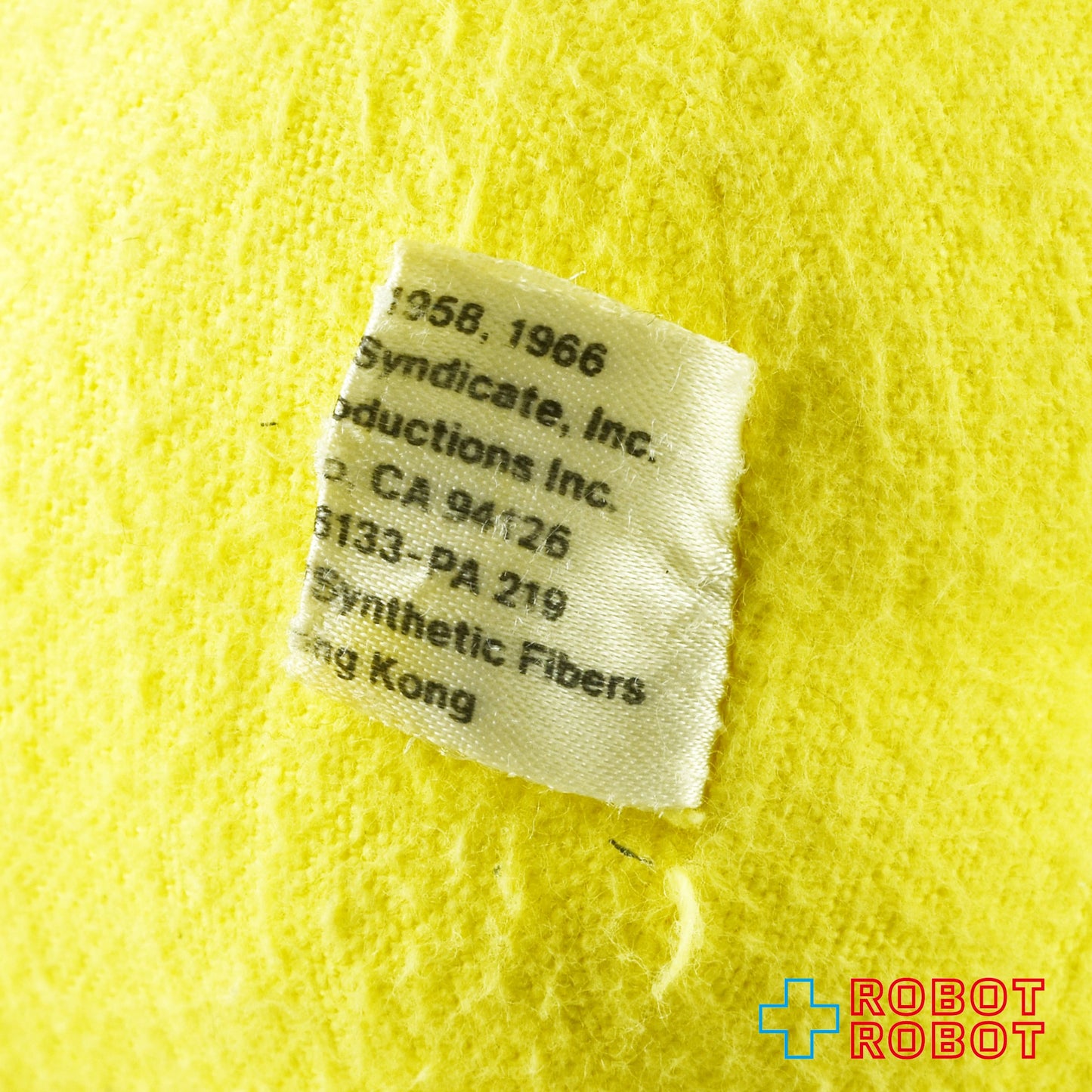 ピーナッツ ベビースヌーピー 黄色パジャマ ぬいぐるみ人形