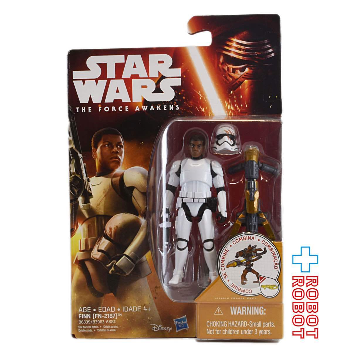 スター・ウォーズ フォースの覚醒 フィン (FN-2187) 3.75インチ アクションフィギュア 未開封 - ROBOTROBOT