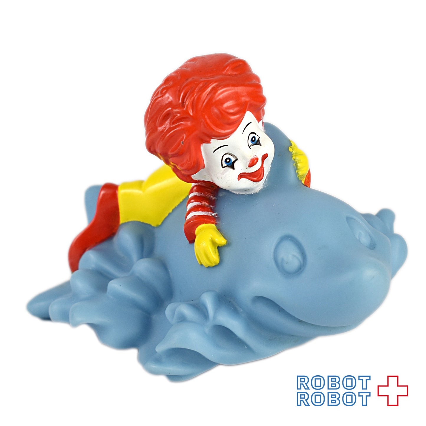 マクドナルド ベビーロナルド イルカ 水色 ハッピーミールトイ