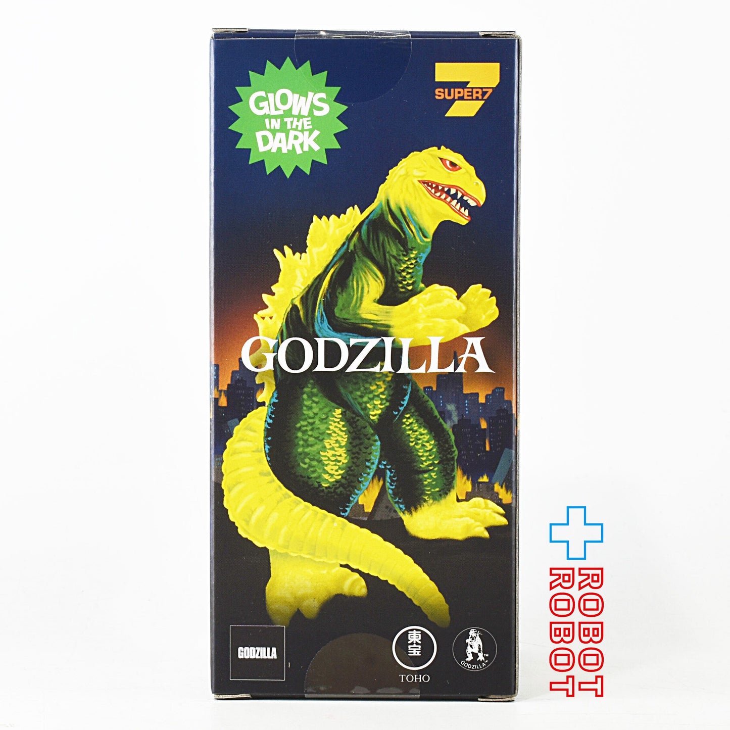 スーパー7 リ・アクション 3.75インチ ショーグン・ゴジラ 蓄光 アクションフィギュア 未開封