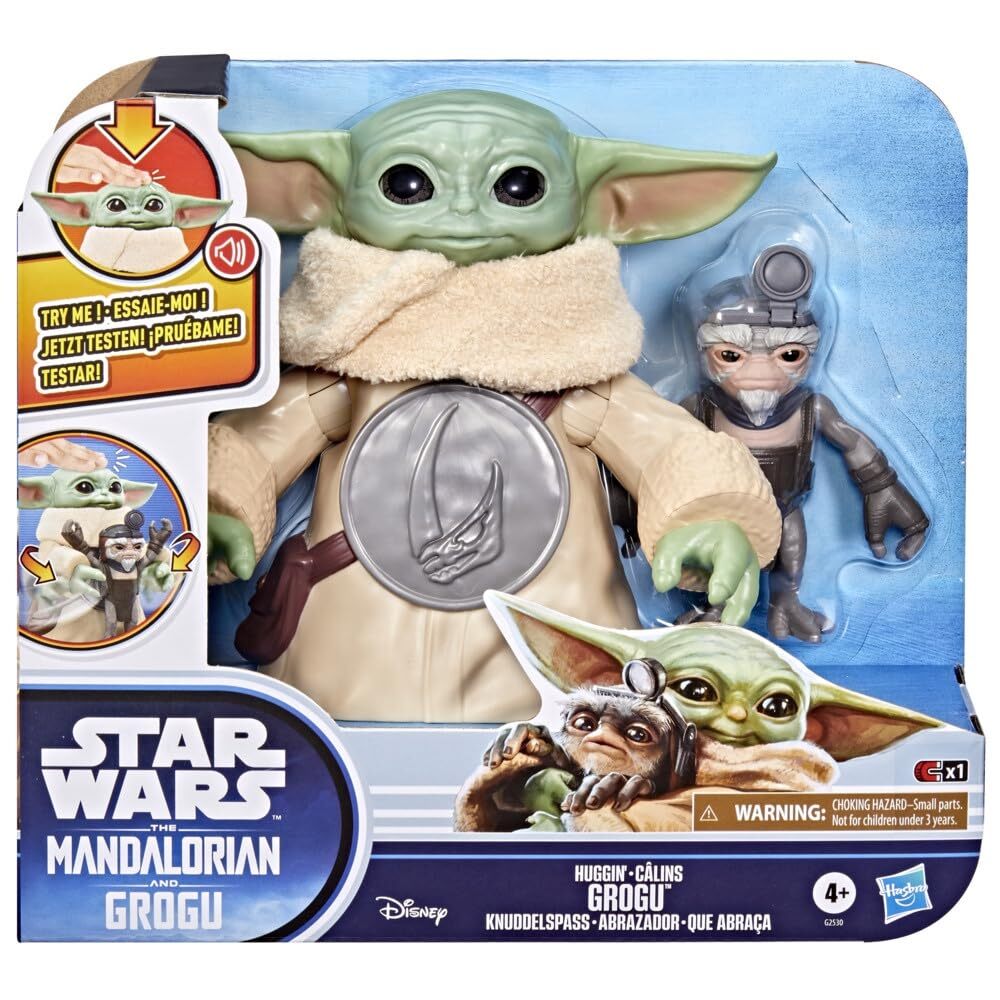 ハズブロ スター・ウォーズ マンダロリアン&グローグー ハグしてグローグー 6.5インチ エレクトロニック アクションフィギュア 未開封