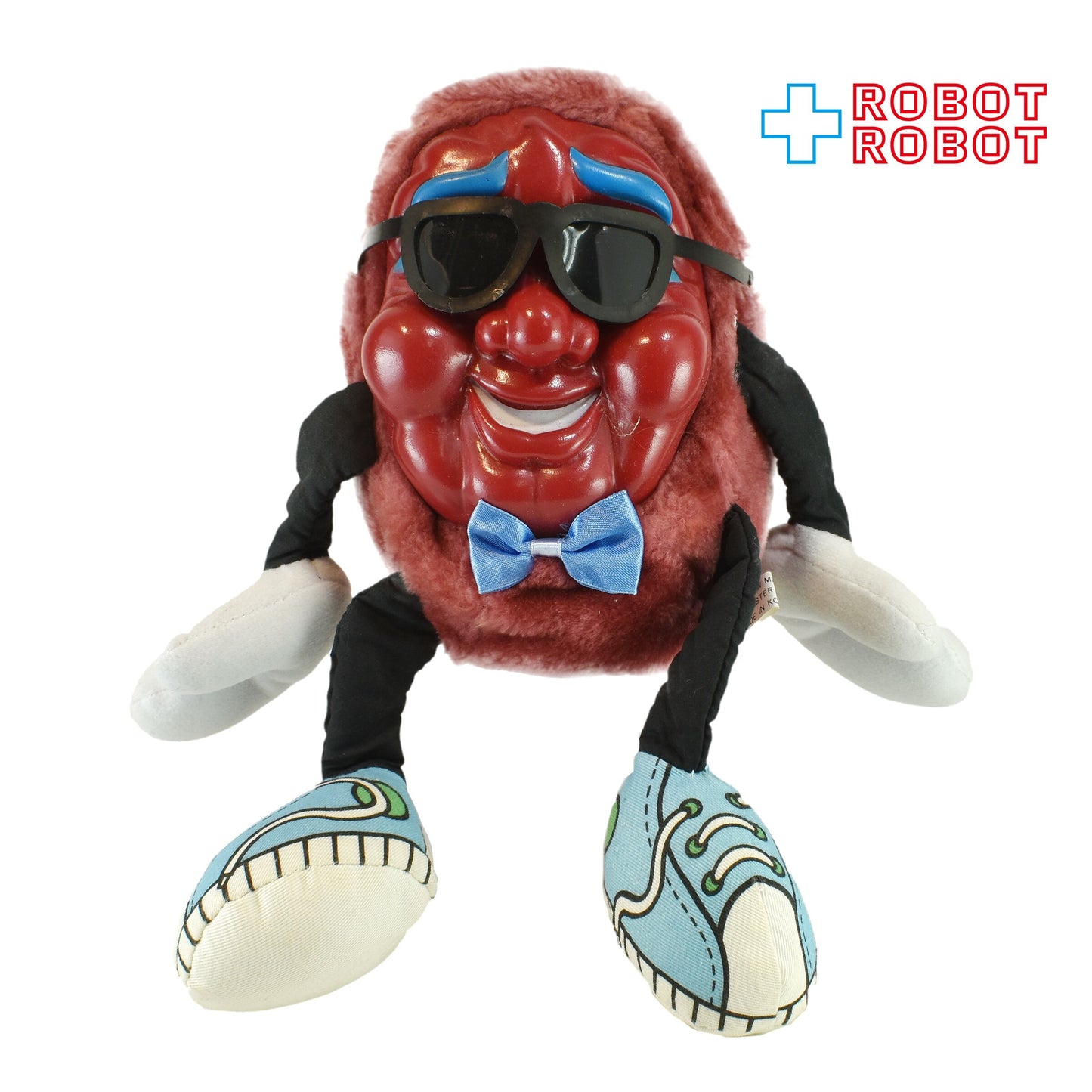 カリフォルニアレーズン サングラス ソフビ顔ぬいぐるみ人形 メーカー不明