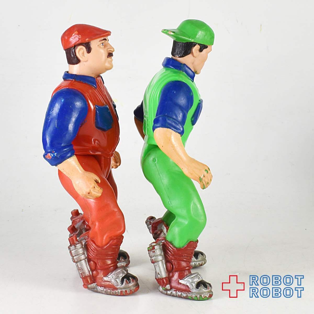 映画版 スーパーマリオ 魔界帝国の女神 マリオとルイージ アクションフィギュア ２体 1993 ERTL社