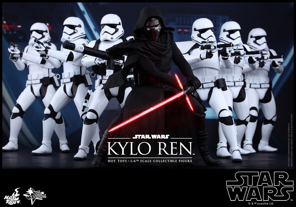 ホットトイズ 1/6 スター・ウォーズ フォースの覚醒 カイロ・レン 開封品