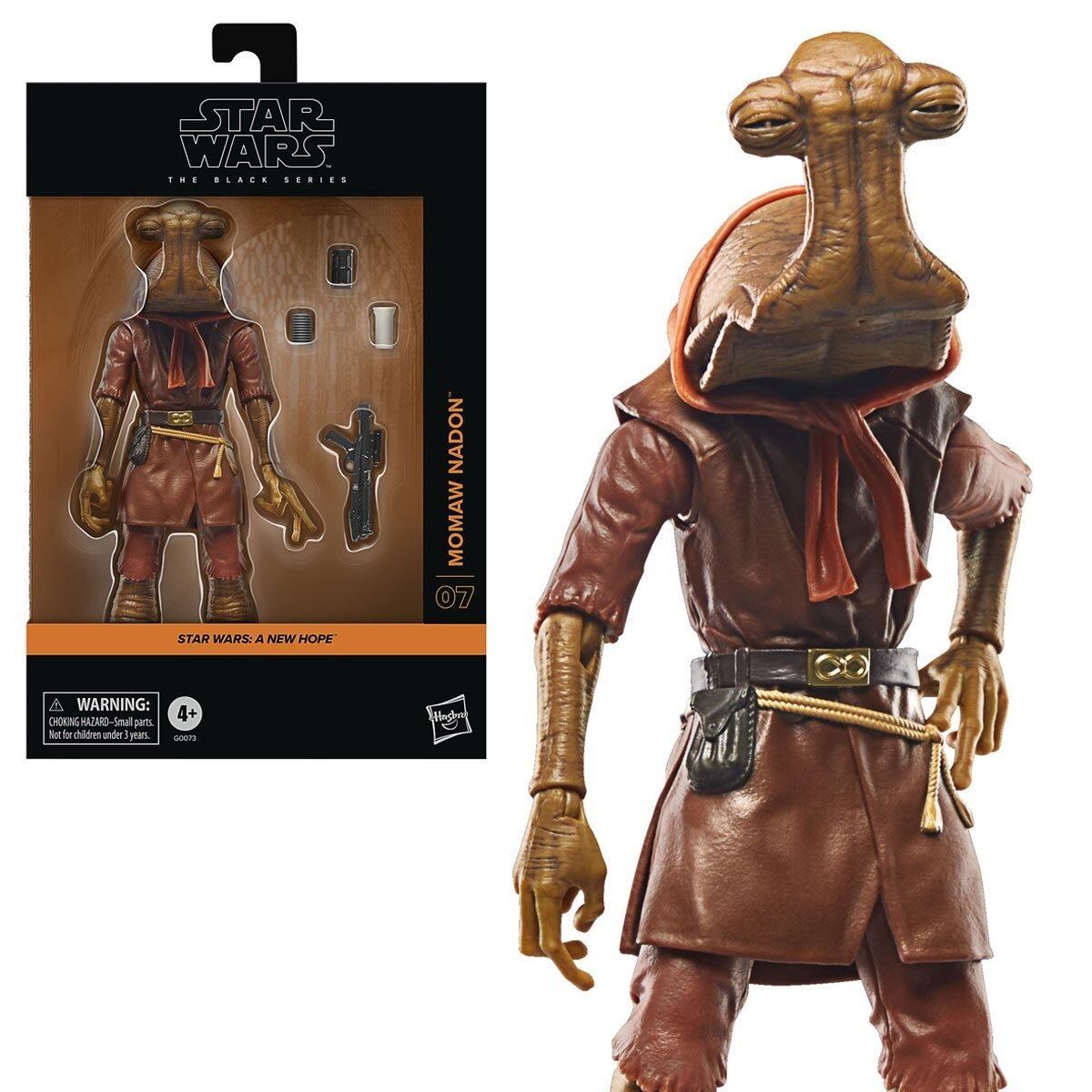 スター・ウォーズ ブラックシリーズ #ANH07 モモー・ネイドン (ハンマーヘッド) [ANH] 6インチフィギュア 未開封