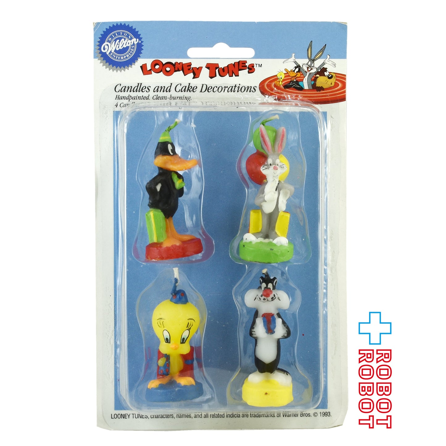 ウィルトン社 ルーニー・テューンズ  キャンドル&ケーキデコレーション 蝋燭 ミニフィギュア 1993 未開封