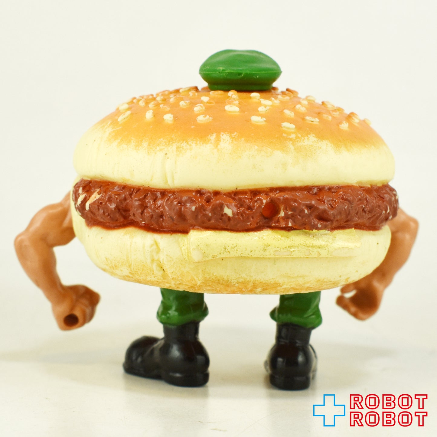 マテル フードファイターズ バーガーダイヤ アクションフィギュア (ハンバーガー)