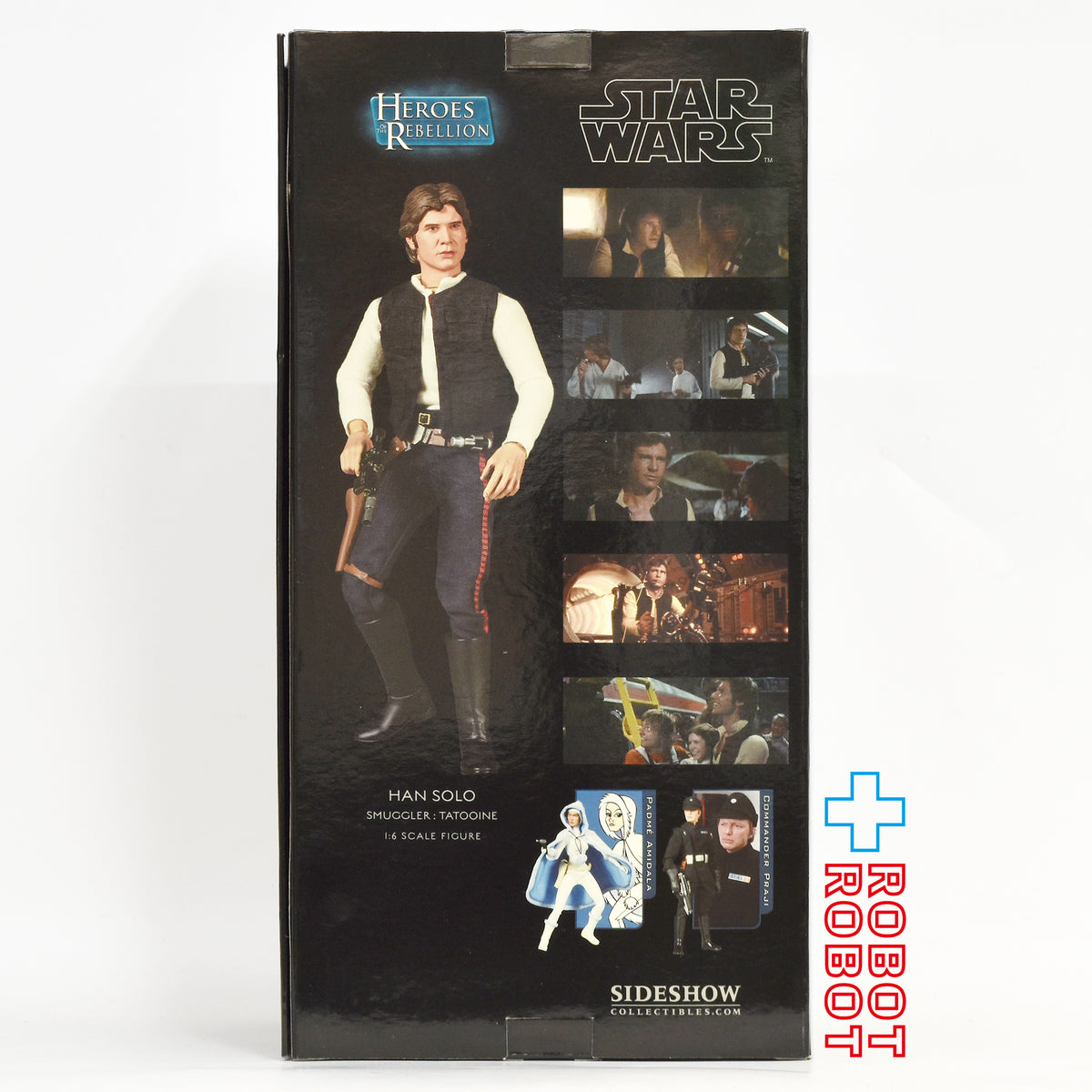 サイドショウ スター・ウォーズ ヒーロー・オブ・レベリオン ハン・ソロ (タトゥイーン) 1/6スケールフィギュア 国内版 箱入未使用