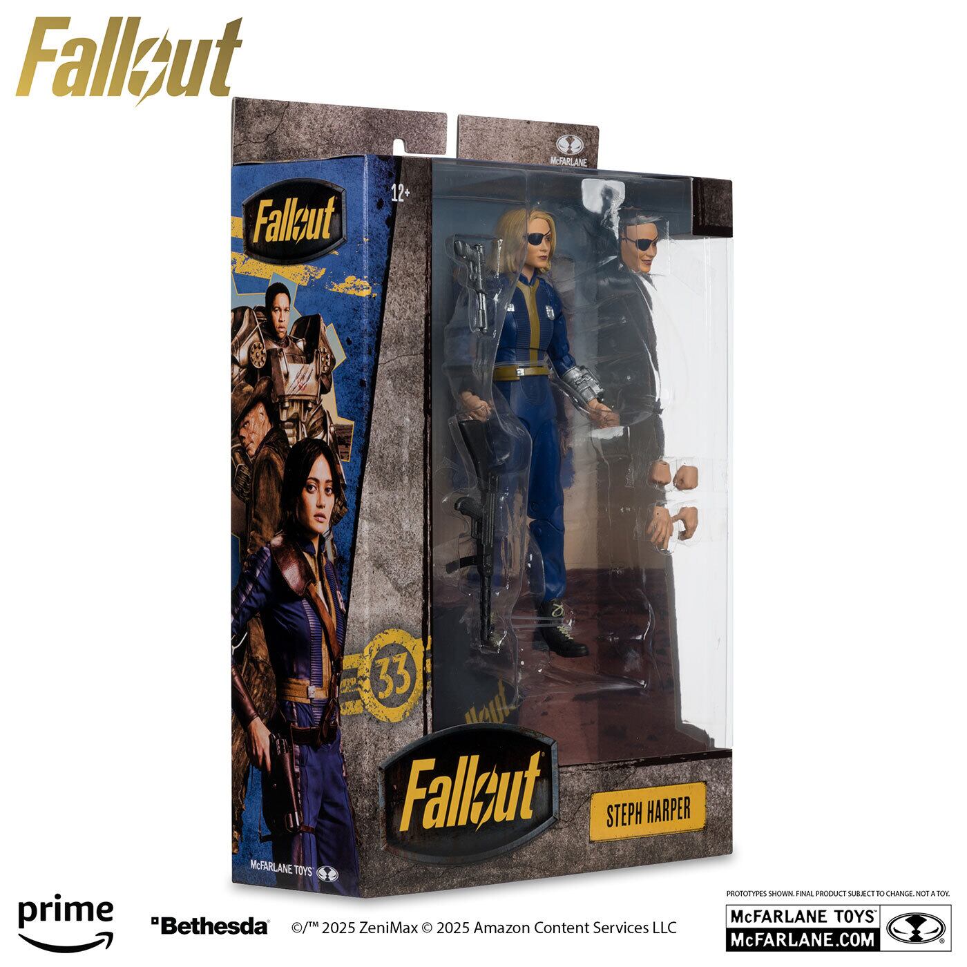 マクファーレン フォールアウト / TVドラマ フォールアウト ステフ・ハーパー (シーズン2) 7インチ アクションフィギュア 国内版 未開封