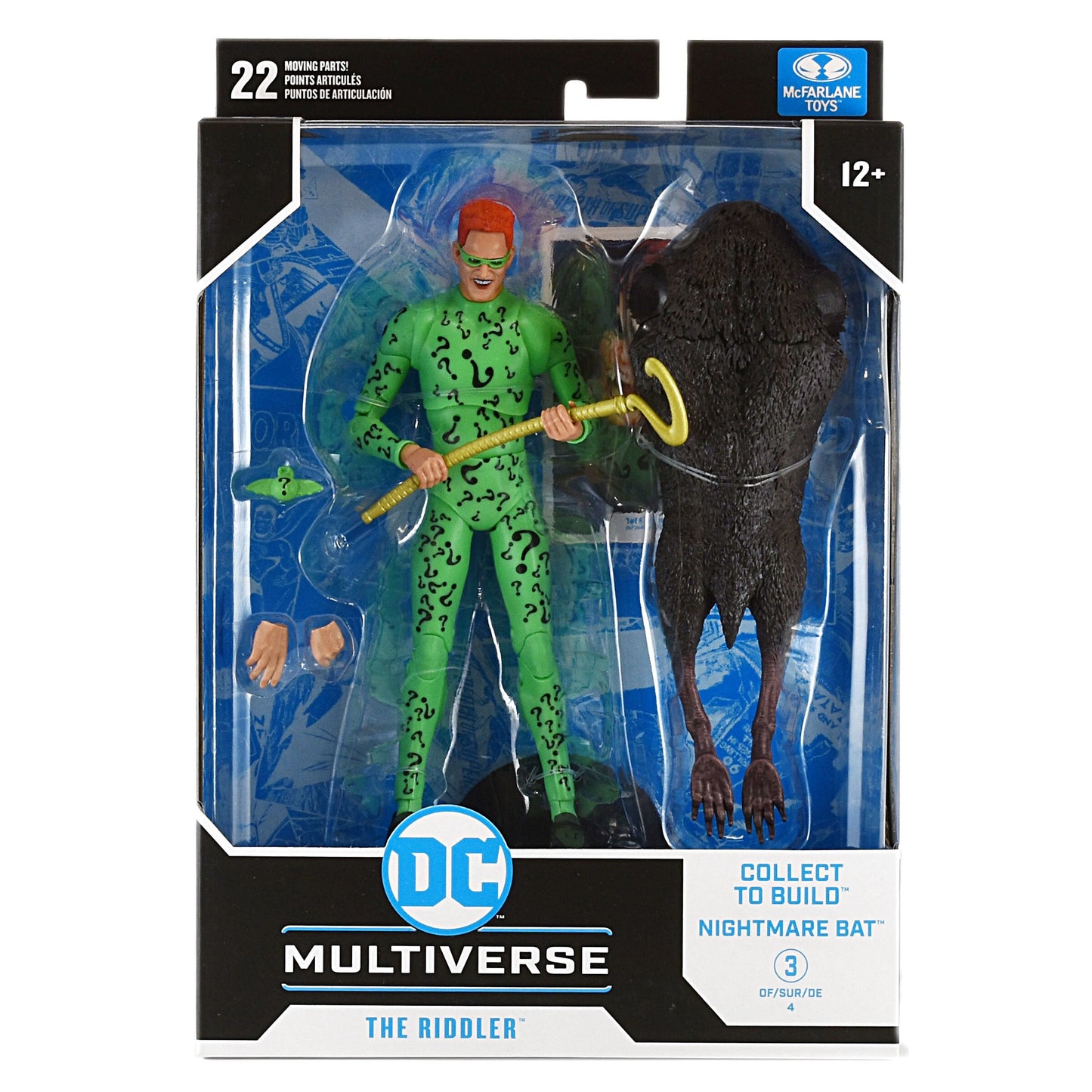 マクファーレン・トイズ DCマルチバース バットマン フォーエヴァー #284 リドラー 7インチ アクションフィギュア 国内版 未開封