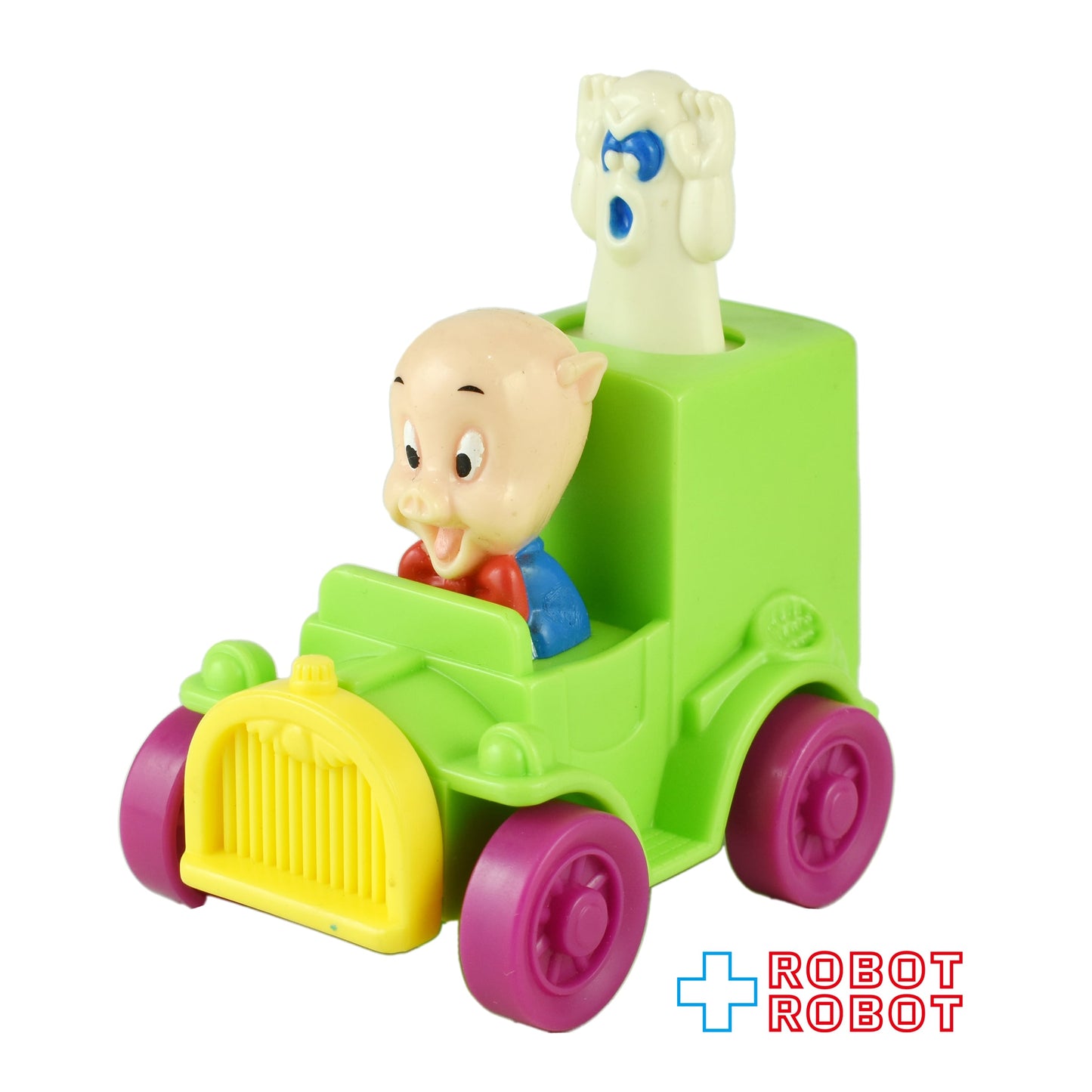 マクドナルド ワーナー ルーニー・テューンズ ポーキー・ピッグ ゴースト・キャッチャー ハッピーミールトイ フィギュア 1992