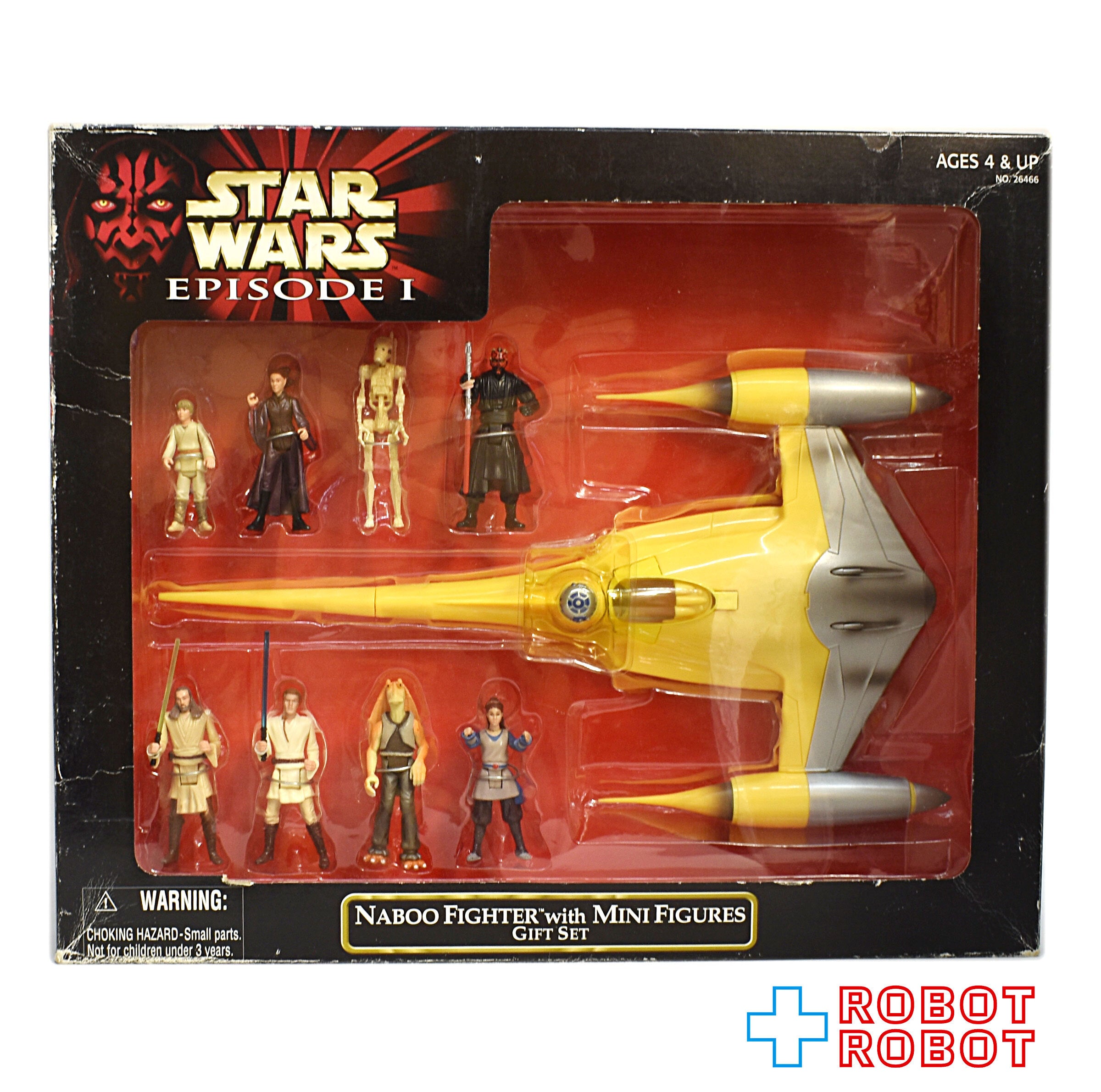 スターウォーズ　アクションフリート【 ナブー N-１スターファイター 】未開封 スター・ウォーズ ナブー・ファイータ with ミニフィギュア・セット