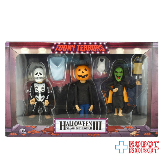 ネカ トゥーニーテラーズ スタイライズド ハロウィン Ⅲ トリック・オア・トリーターズ 3パック 6インチ アクションフィギュア 未開封