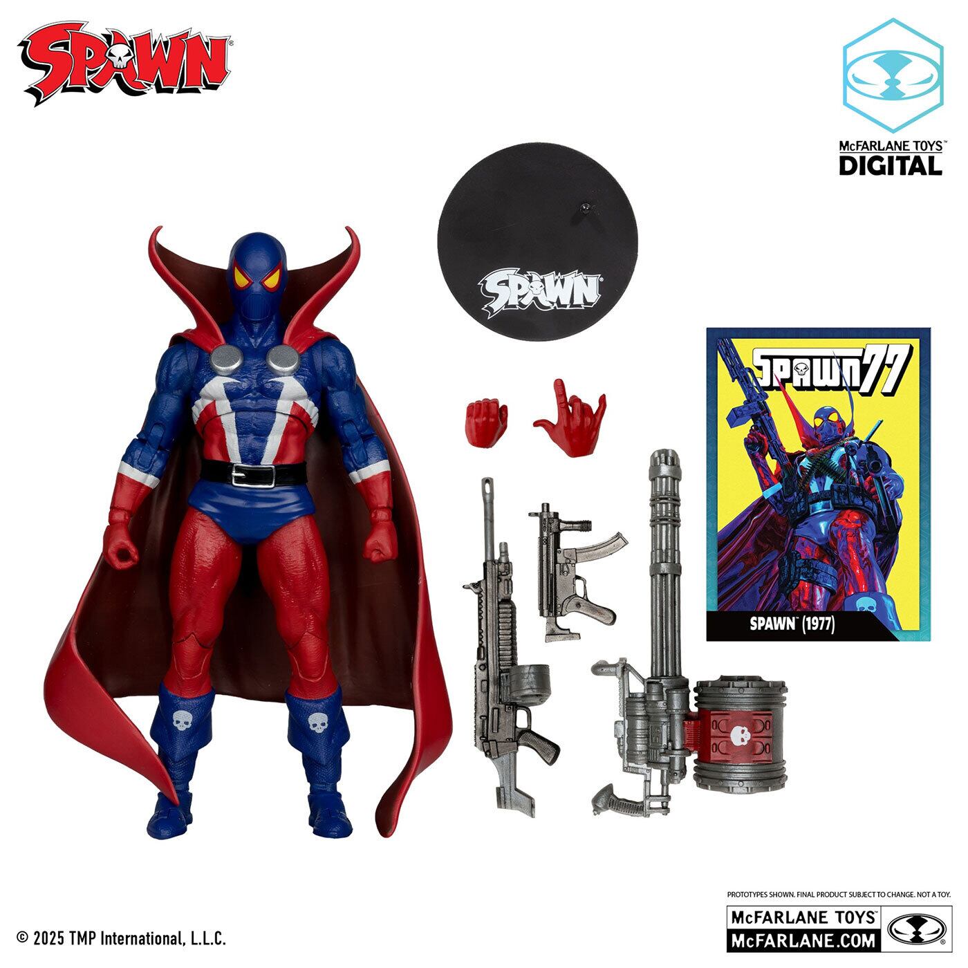 マクファーレン スポーン / スポーン77 レッド プラチナム エディション 7インチ アクションフィギュア 国内版 未開封