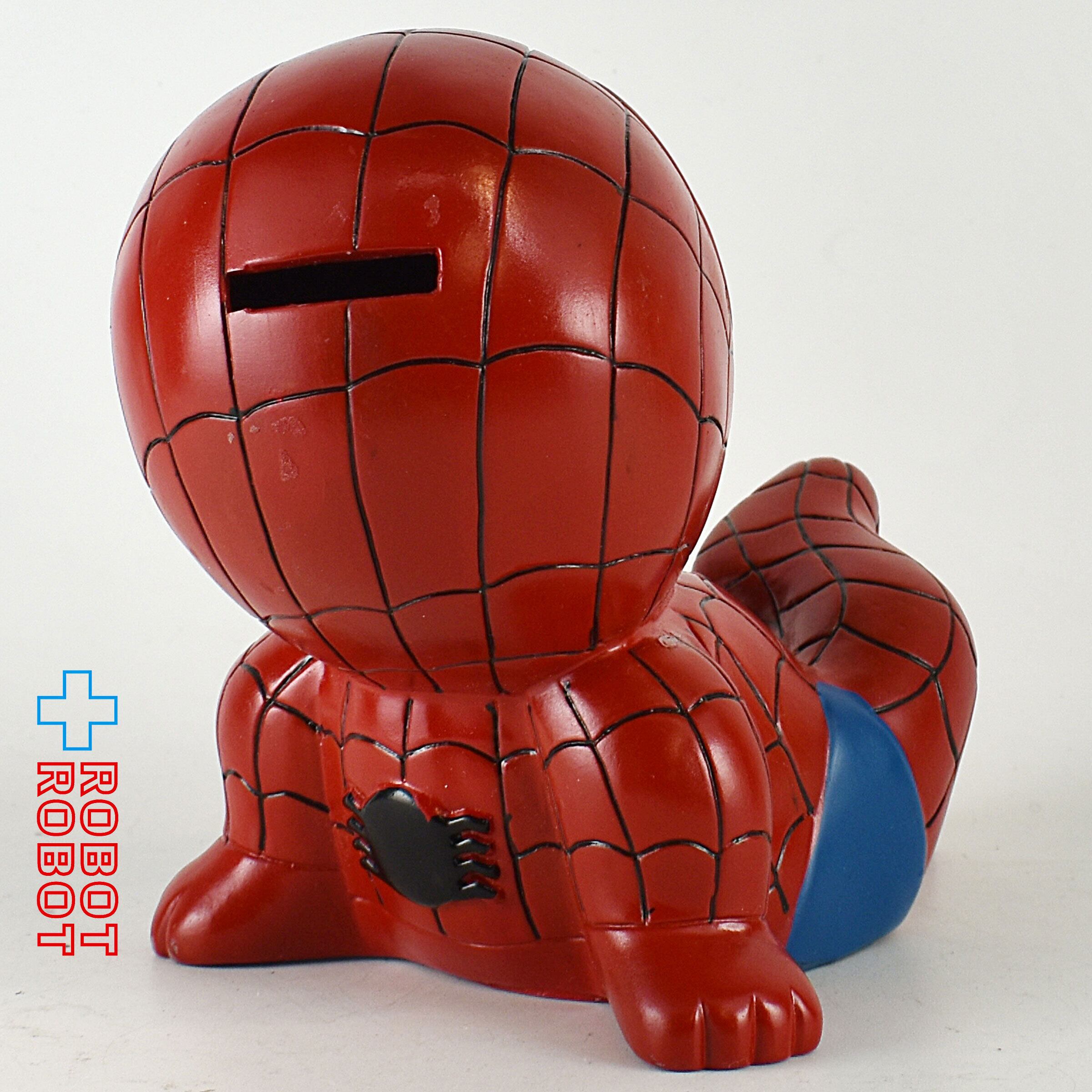 珍品 スパイダーマン 貯金箱型フィギュア マーベル - メルカリ