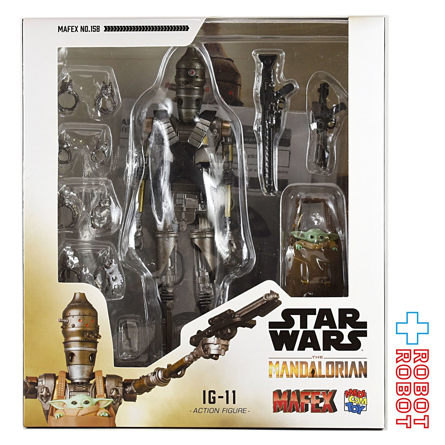 メディコムトイ MAFEX マフェックス No.158 スター・ウォーズ マンダロリアン IG-11 開封