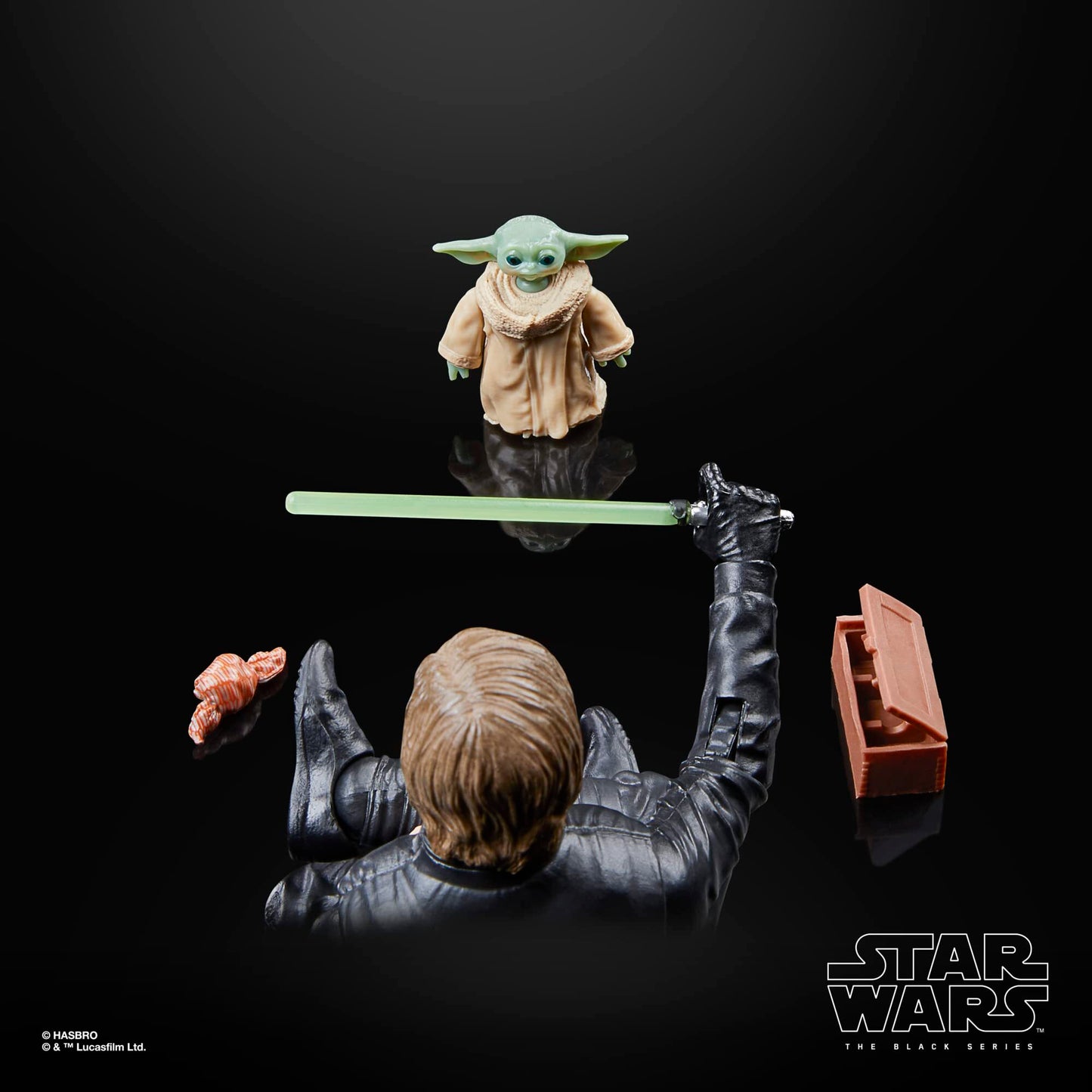 スター・ウォーズ ブラックシリーズ #BOBF03 ルーク・スカイウォーカー＆グローグー [BOBF] ６インチ・アクションフィギュア 開封 箱付き