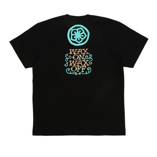 コブラ会 Cobra Kai ミヤギ道  MIYAGI-DO WAX ON WAX OFF 2023 Tシャツ ブラック