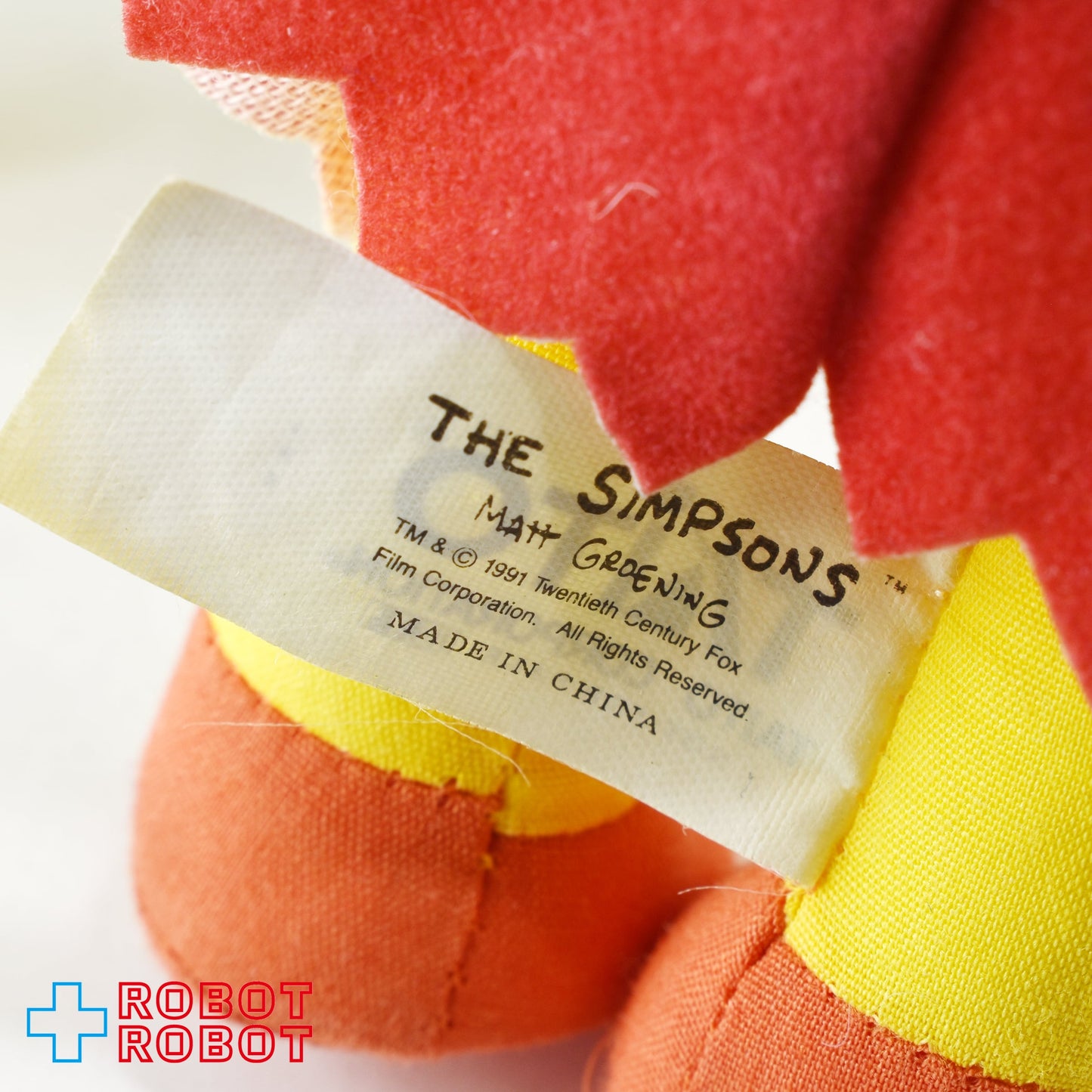 タイトー シンプソンズ ラバーフェイスぬいぐるみ人形 ５種セット 1992 非売品