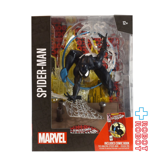 マクファーレン・トイズ マーベル シーン・フィギュア #005 スパイダーマン (シンビオートスーツ) 1/6 スタチューフィギュア 未開封
