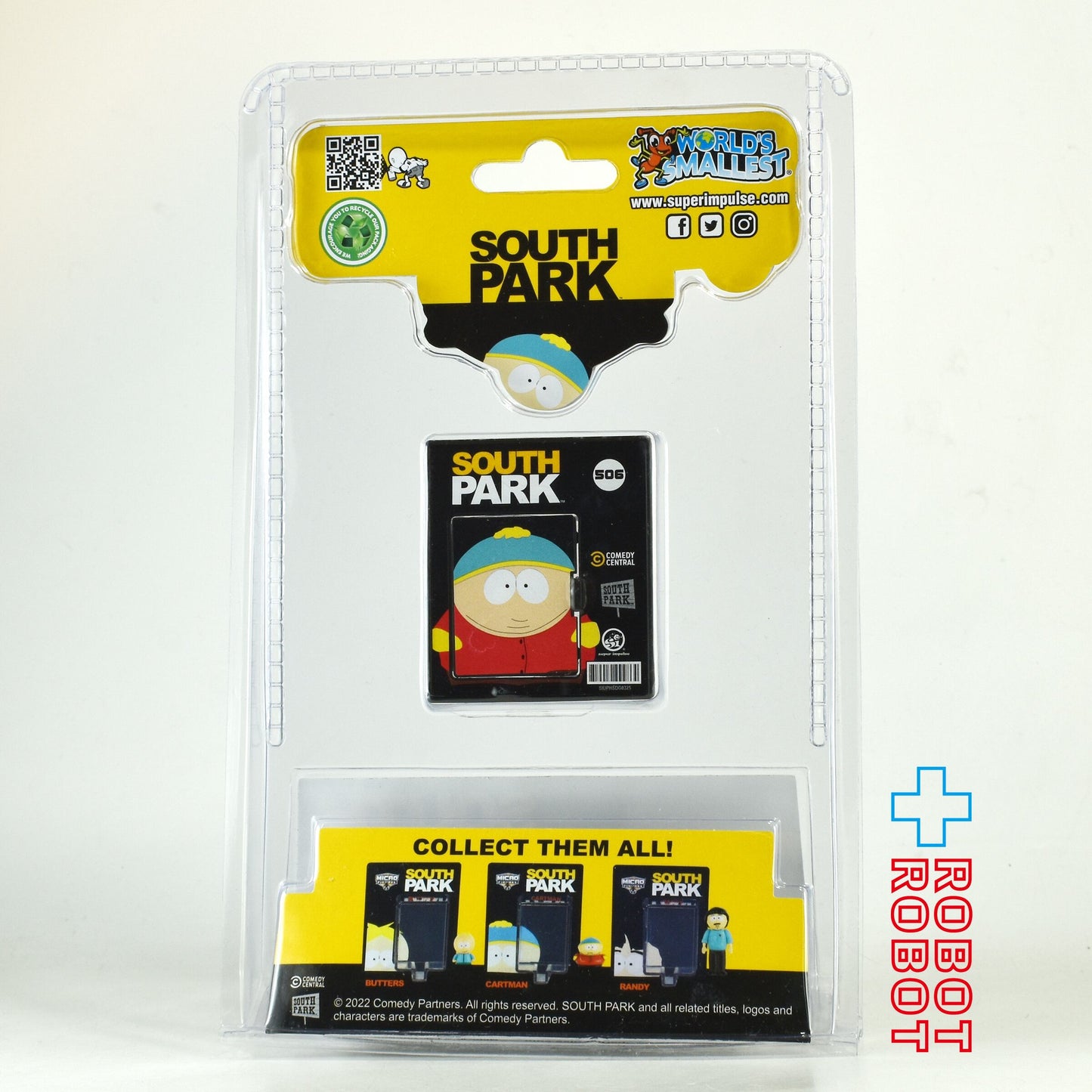 スーパーインパルス ワールズ スモーレスト マイクロフィギュア S06 サウスパーク カートマン フィギュア 未開封