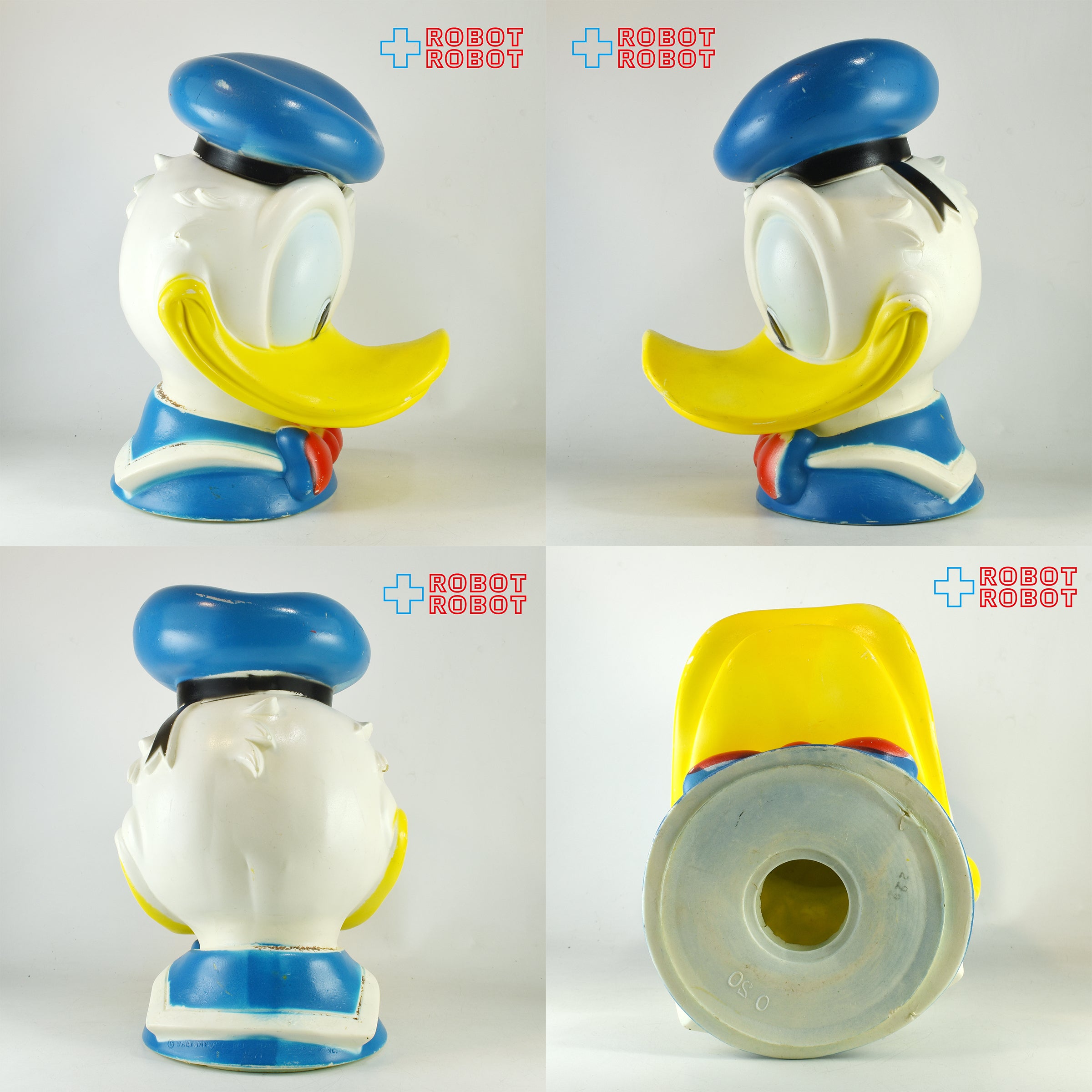 プレイパル ディズニー ドナルドダック ヘッド ソフビ貯金箱 – ROBOTROBOT