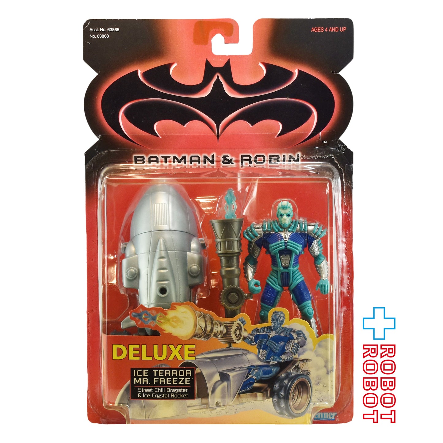 ケナー バットマン&ロビン デラックス アイステラー ミスター・フリーズ Mr.フリーズ アクションフィギュア 未開封 国内版
