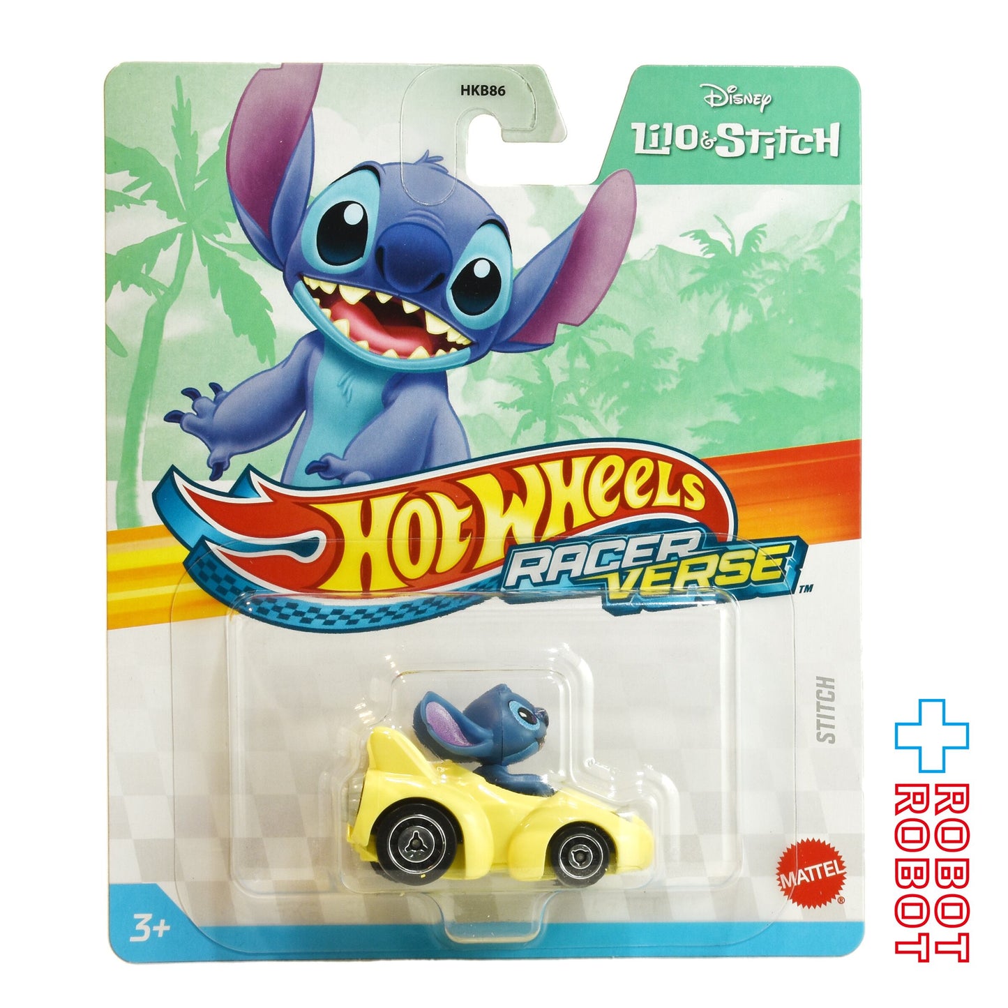 ホットウィール レーサーバース 2025 スティッチ ダイキャスト メタルビークル ミニカー 未開封